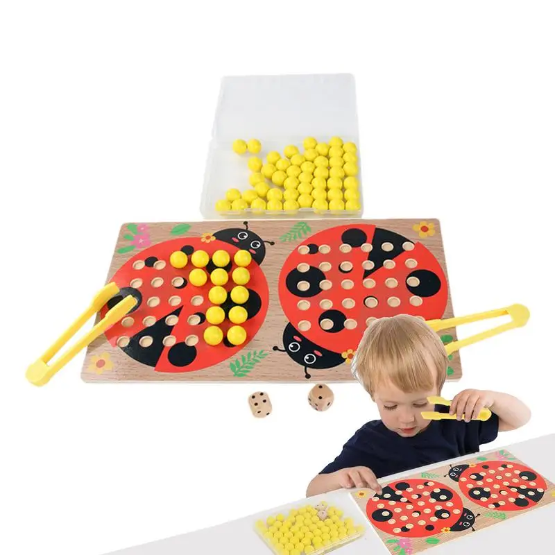 

Math Counting Montessori Board Math Counting Montessori Bead Board Montessori Counting Toys With Storage Box Toddler Number