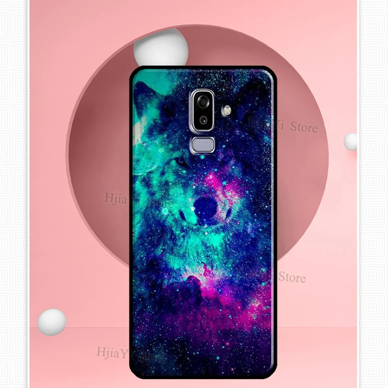 Wolf Galaxy Soft Cover Case - Animal Design Smartphone Protection