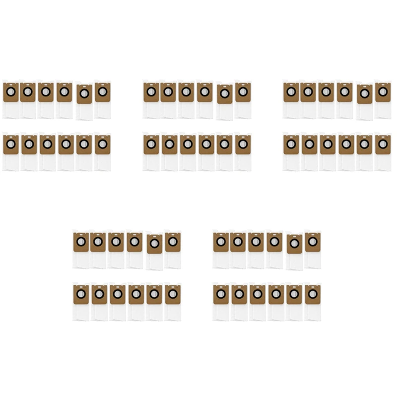 

60 Pcs Dust Bags For Dreame Bot Z10 Pro Vacuum Cleaner Spare Parts Accessories