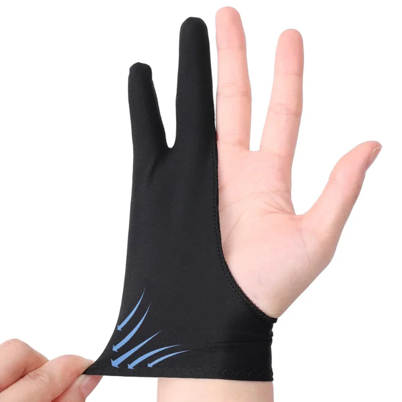Enhanced Artistic Two-Finger Drawing Gloves for Seamless Sketching and Painting