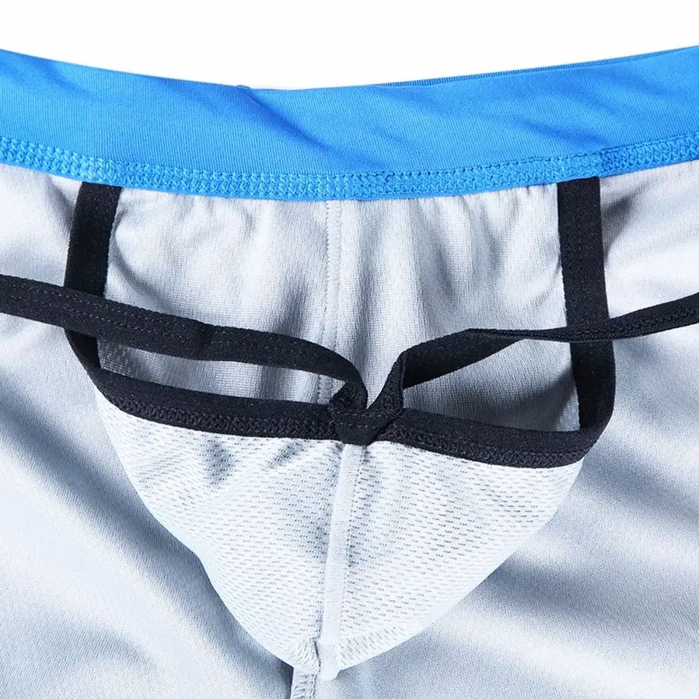 Swimwear Mens Beach Pool Swimming Trunks Mesh Quick Dry Surfing Board Shorts Male Breathable Swimsuits