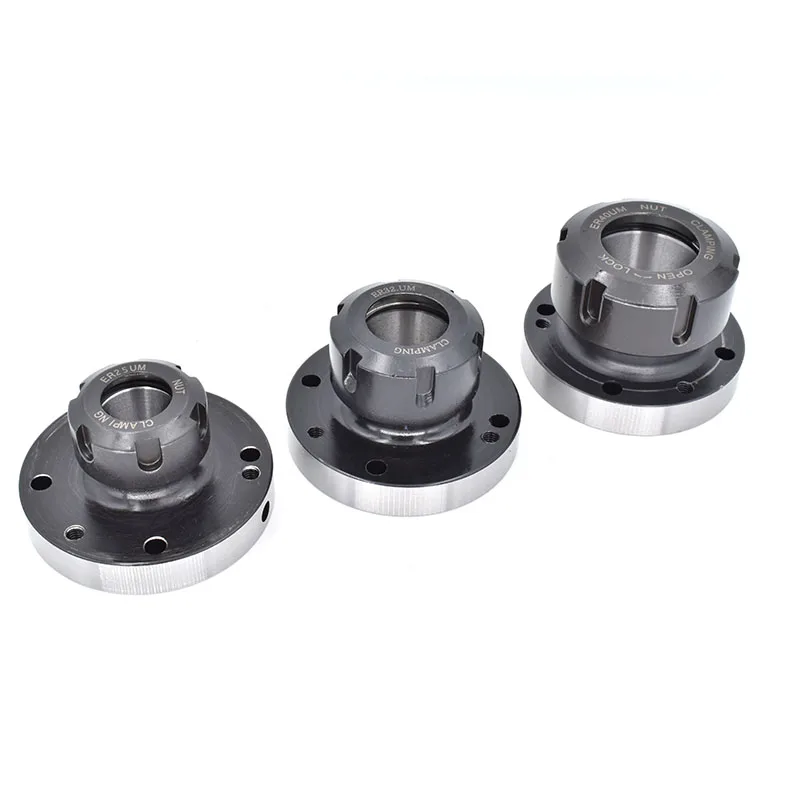 lathe chuck ER16 ER25 ER32 ER40 ER50 100mm 80mm Mini spindle Flange Four Axis cartridge Collet Fixture For CNC tools accessories