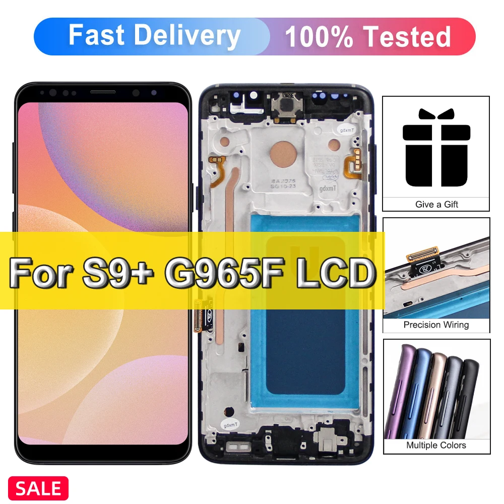 Enhanced Title: Premium Display Screen with Frame & Touch Digitizer Assembly Replacement