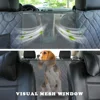 Dog Car Seat Cover Waterproof Dog Hammock Car Dog Car Blanket Mats Case For Rear Back 2 In 1 For Trunk Dog Car Protector 2