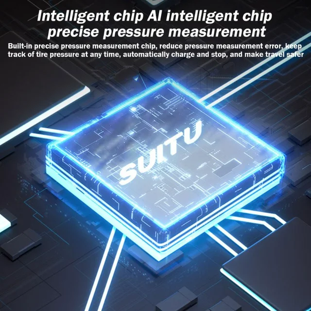 편리한 휴대용 공기 압축기로 타이어 팽창이 간편해집니다.