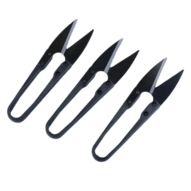 

2022 NEW Carbon Steel U-shaped Scissors Thread Wire Cutter Sewing Snips Embroidery Tailor Multifunction Cutters Sewing Tool