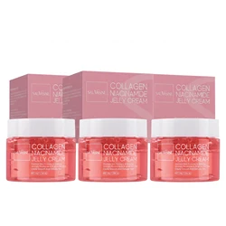Revitalizing Collagen Jelly Cream with Niacinamide for Enhanced Skin Barrier and Long - Lasting Moisturization (3pcs 150g)