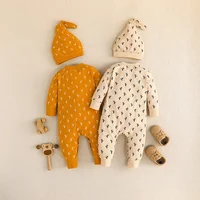 Newborn Baby Clothes 0 to 18 Months Cactus print Onesies For Baby Boy Girl Style Long Sleeve Infant Romper Toddler Jumpsuit 2