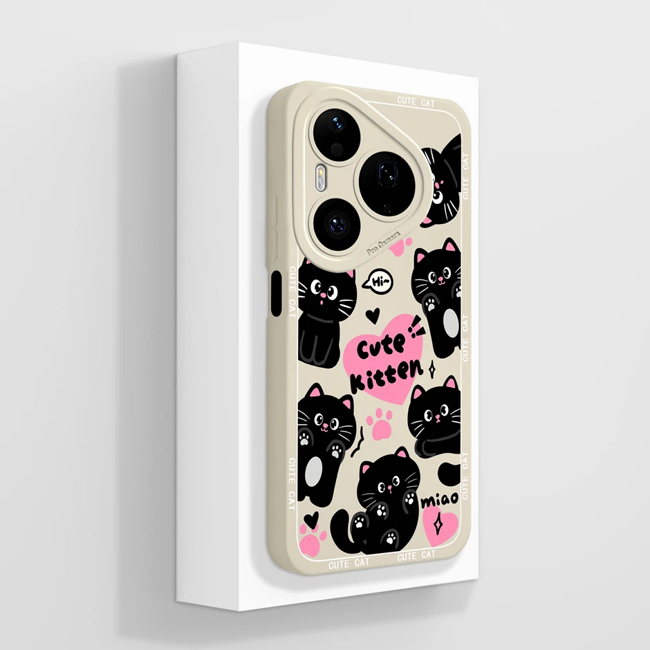 Cartoon Panda Star Portable Soft Minimalist Phone Case Cover