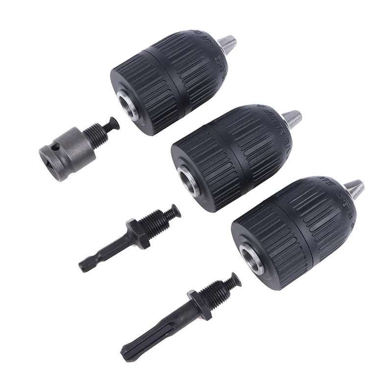 1pc Drill Converter Chuck Socket Multi-functional Hex Impact Driver Wrench Drill Bit Electric Screwdriver Extension Rod