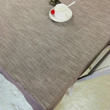 

Cotton Tablecloths, Waterproof Table Covers Pure Color Coffee Dining Table Coffee Table Deco