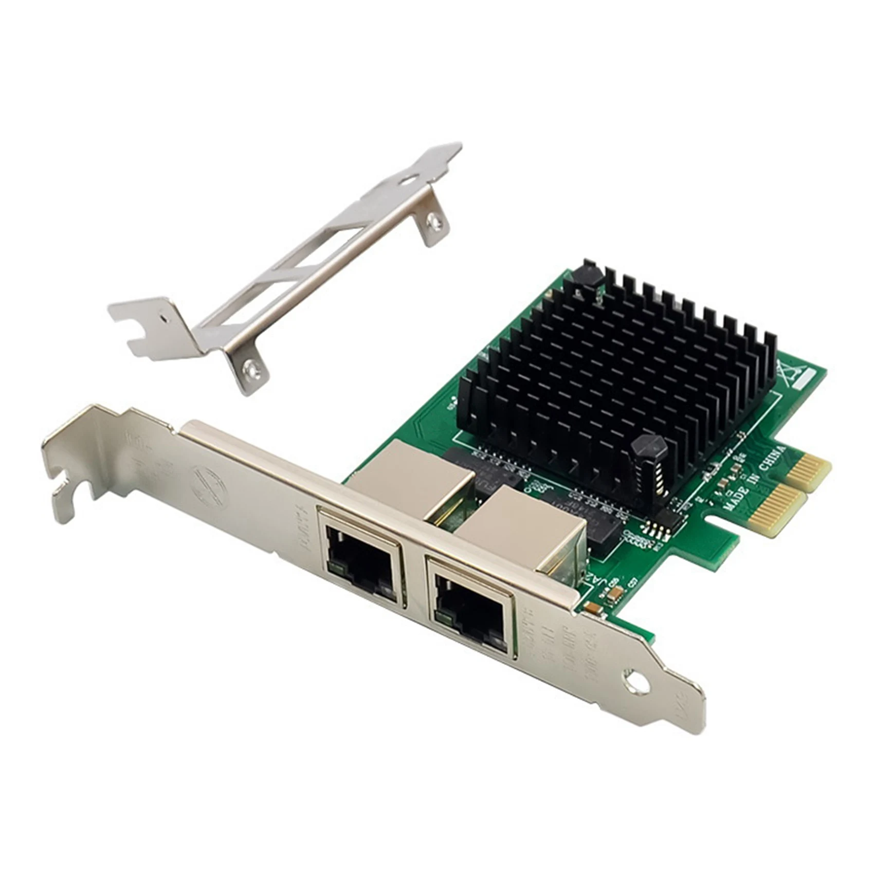 

PCIE X1 82571 гигабитная Серверная сетевая карта PCIE Ethernet Сетевая карта с двумя портами RJ45 Ethernet адаптер