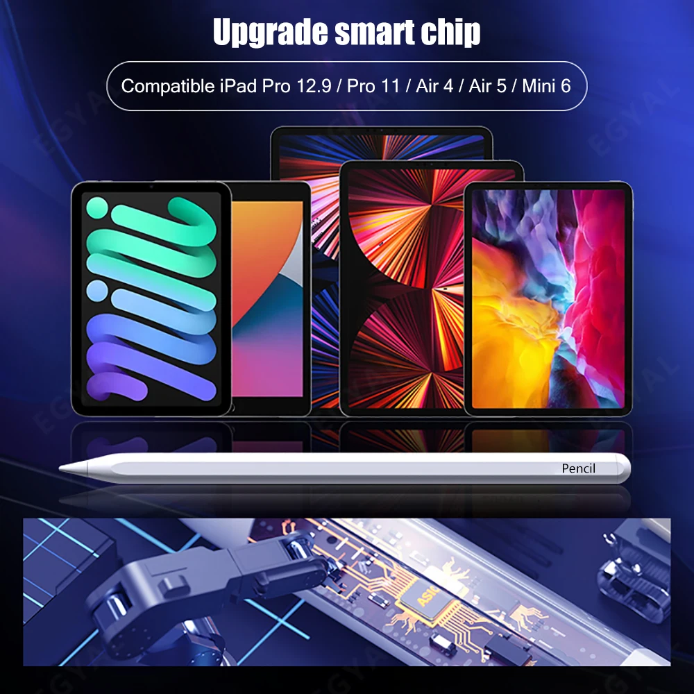 Rejeição de Palma, Inclinação, Apple Lápis 2,