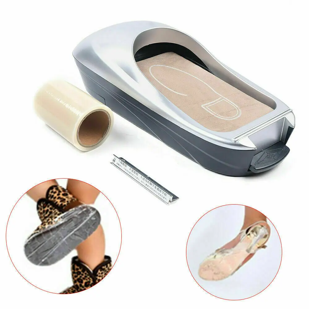 automatic-shoe-film-machine-portable-shoe-covers-dispenser-shoe-membrane-1-roll-keep-floor-clean-for-home-shop-office-lab