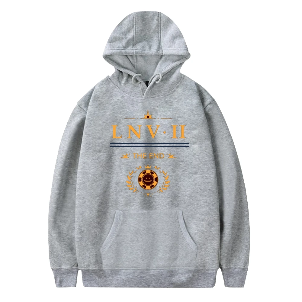 Quackity The End of Las Nevadas Hoodie Long Sleeve Sweatshirt Women Men Hooded Sweatshirt Casual Style Couple Clothes