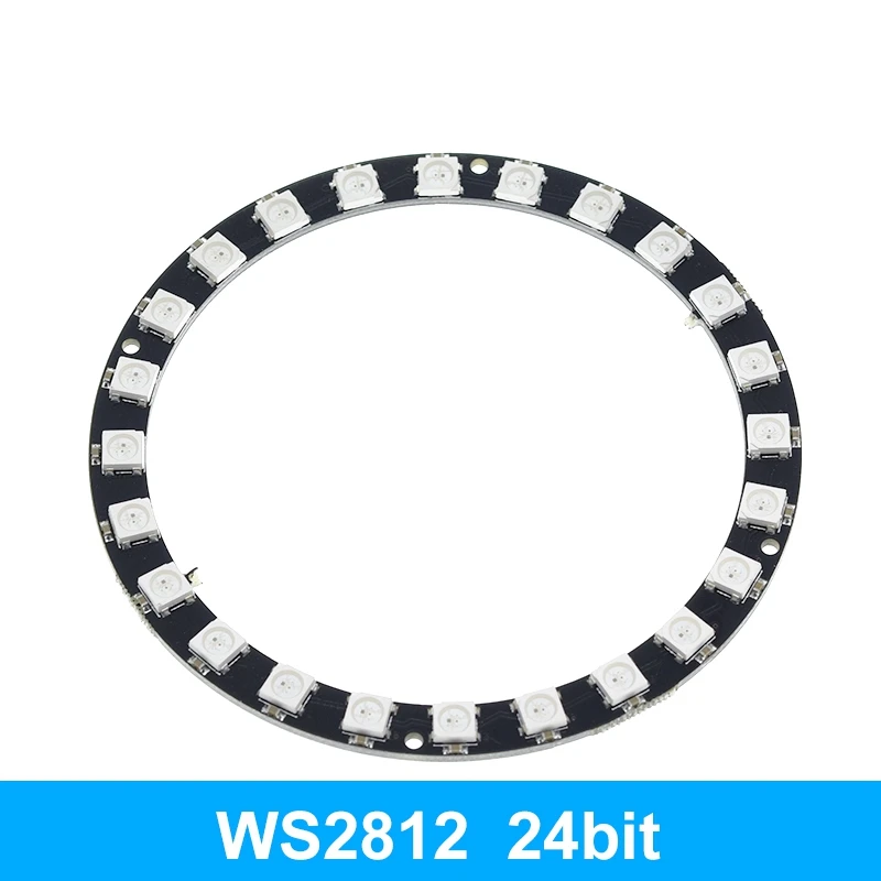 ตัวเลือกสินค้า 4 8 12 16 ช่อง WS2812 WS2812B WS 2811 5050 RGB LED โคมไฟโมดูล 5V 1Bit 4Bit 8Bit 12Bit 16Bit 24Bit Rainbow LED สําหรับ DIY