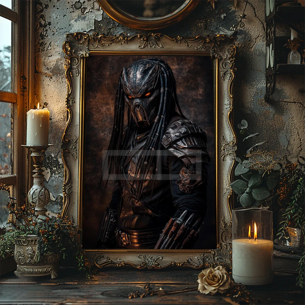 Classic Horror Movie Character Poster Gothic Darkness Prints Canvas Painting Wall Art Pictures Home Room Modern Halloween Decor 5