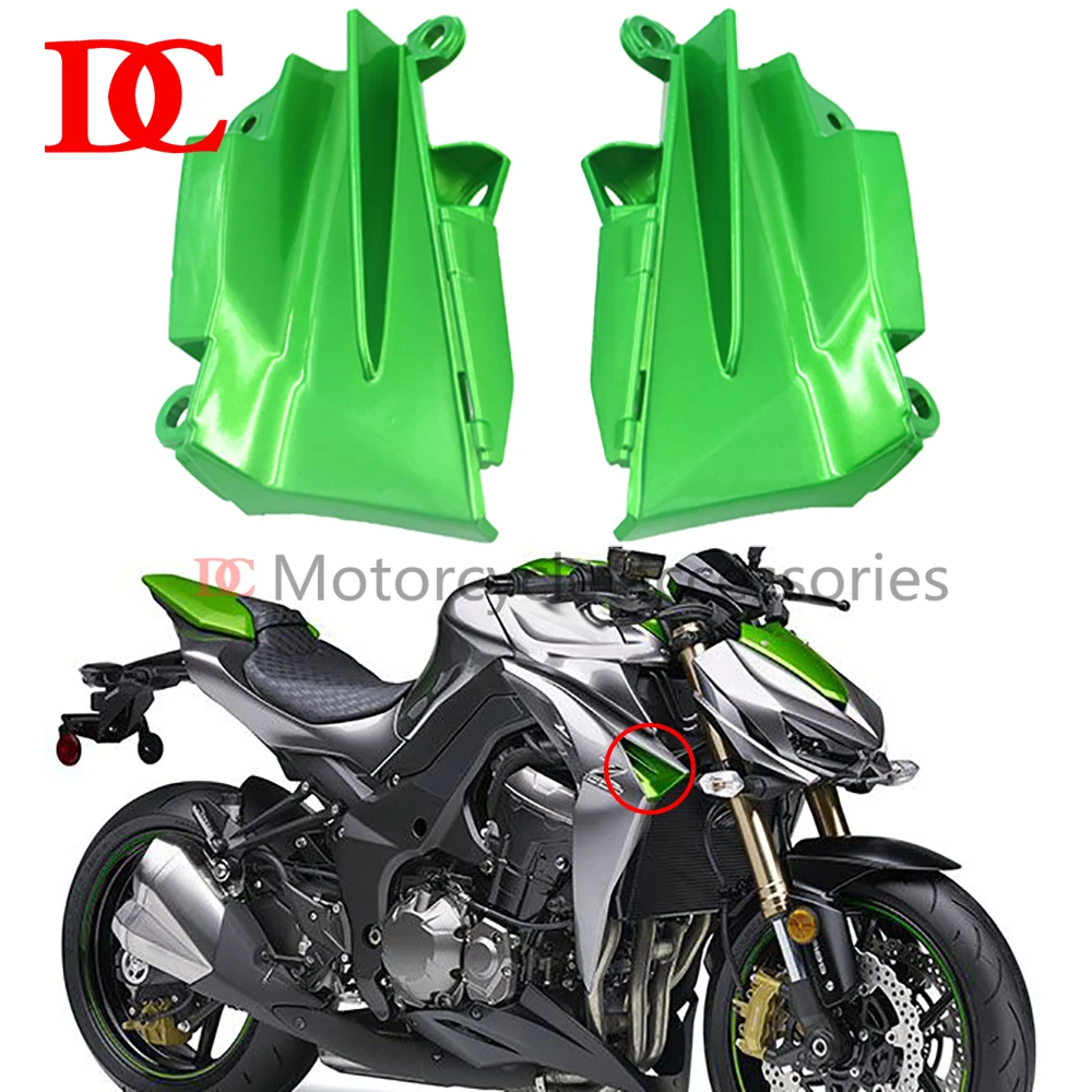 Front Side Panel Air Inlet Ram Fairing Water Tank Bypass Air Outlet For Z1000 2014 2015