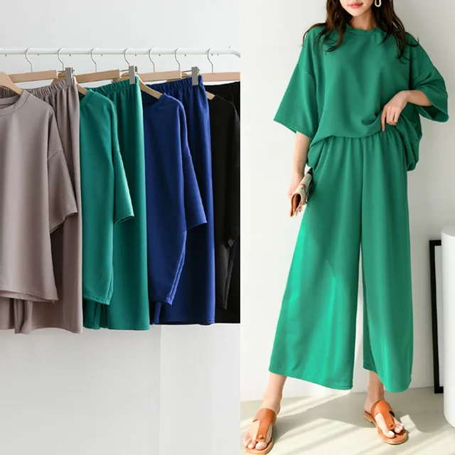 

Fashionable Casual Sportswear Pant Set for Women 2023 Summer New Slimming Small Fragrance Two-Piece Women's Wear Trendy