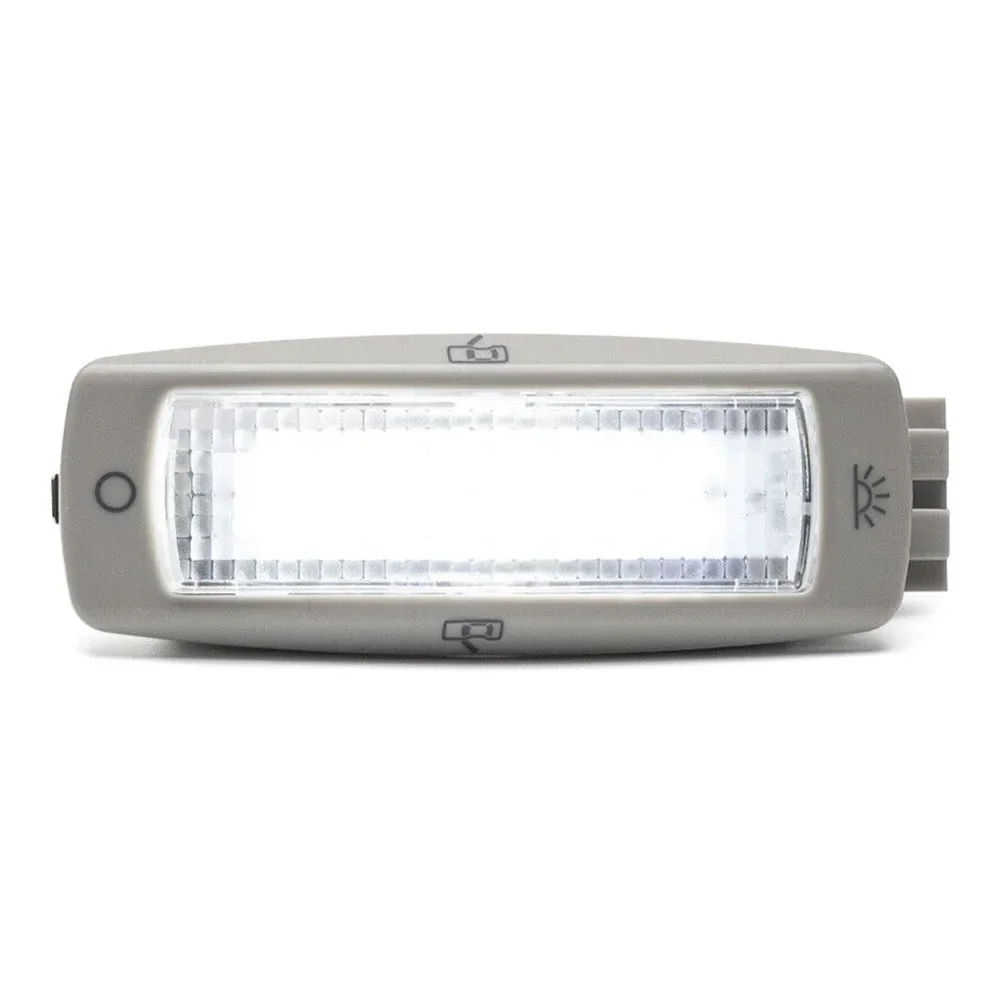 Car Interior Reading Light 2Pcs Car Interior Dome Reading Light For Golf For Skoda 3B0947291 Gray Golf 1998-2006 Fabia 2000-2008 Car Accessories
