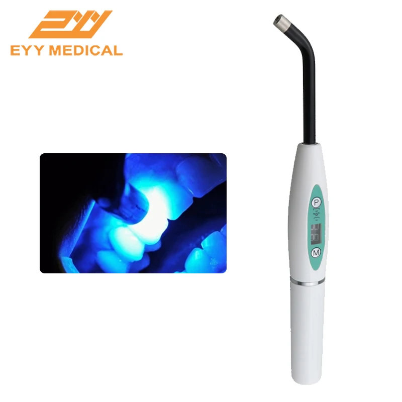 Eyy Dental Wireless Led Curing Light Lamp 1 Second Curing High Power