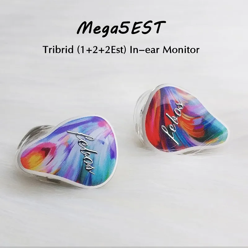 

Наушники-вкладыши с Hi-Fi монитором Angelears, Mega5Est, 1DD + 2BA + 2EST, 0,78/2PIN, 3 в 1, модульный Динамический драйвер
