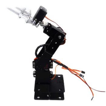 4 Dof Smontaggio Braccio Meccanico Con Pinza Artiglio Manipolatore In Lega di Alluminio Servo Staffa Robot Artiglio per Arduino Robot Kit FAI DA TE