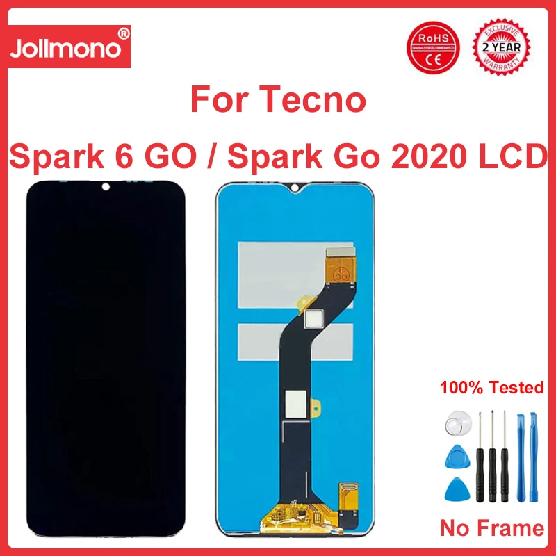 ġ ũ Ÿ , Tecno Spark 6 GO KE5J KE5K LCD ÷, Spark Go 2020 LCD KE5 K5S LCD , 6.52 ġ ÷