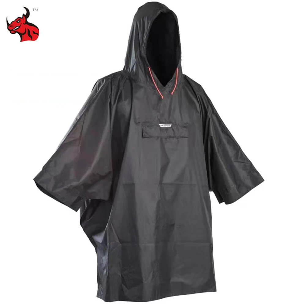 Men Women Motocycle Raincoat Waterproof Rainwear with Reflector Rainproof Poncho with Reflective Strip