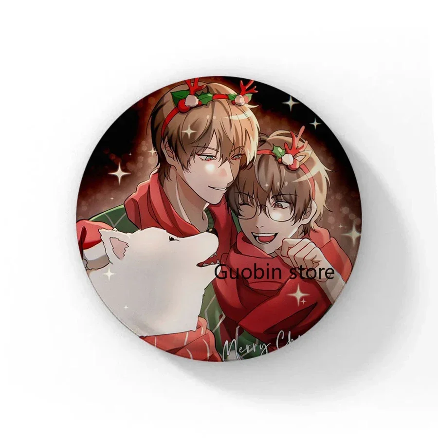 Enamel Pins 58mm Lost in The Cloud BL Anime Button Pin Cartoon Badge Backpack Decor