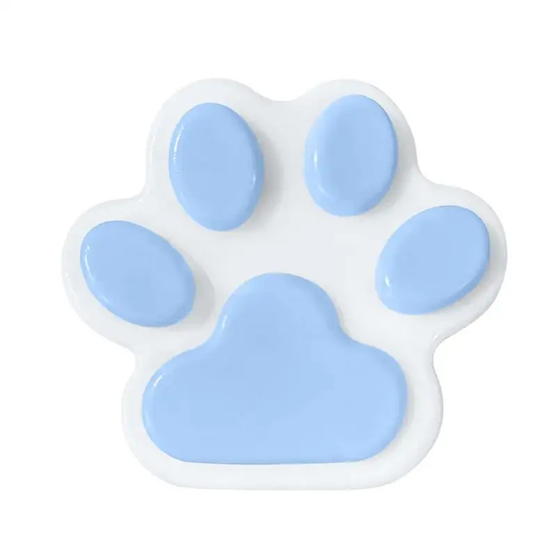 Cat Paw Squishys Fidget Toy Cute Plush Cat Paw Silicone Slow Rebound Pinch Decompressions Toy Stress Release Vent Toy 5