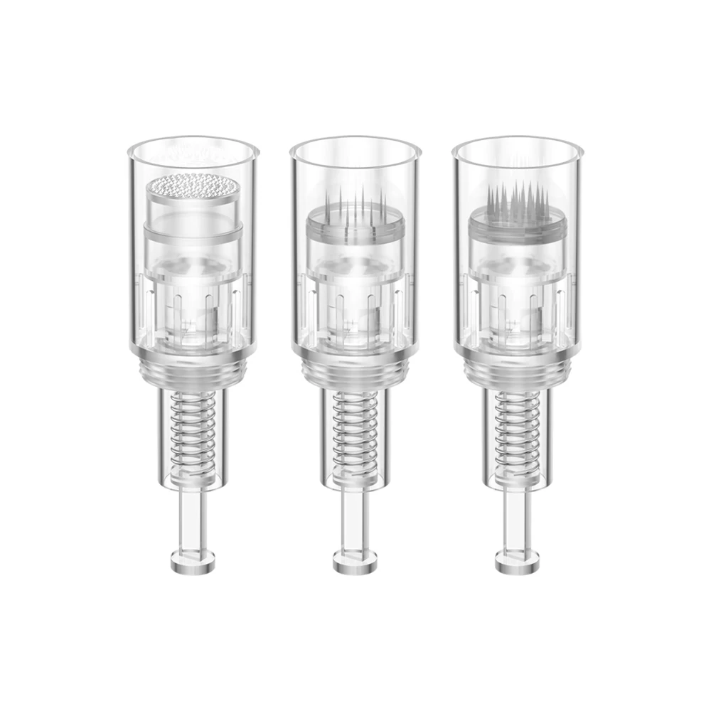10PCS Derma Pen Needle 12/36/42pins nano Screw Microneedle Tatoo MTS Cartridge