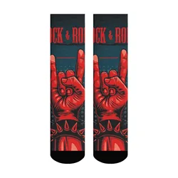 Retro Style Men's Hip - Hop Novelty Crew Socks - Fun & Fashionable Party Gift - One Size (Color 1)