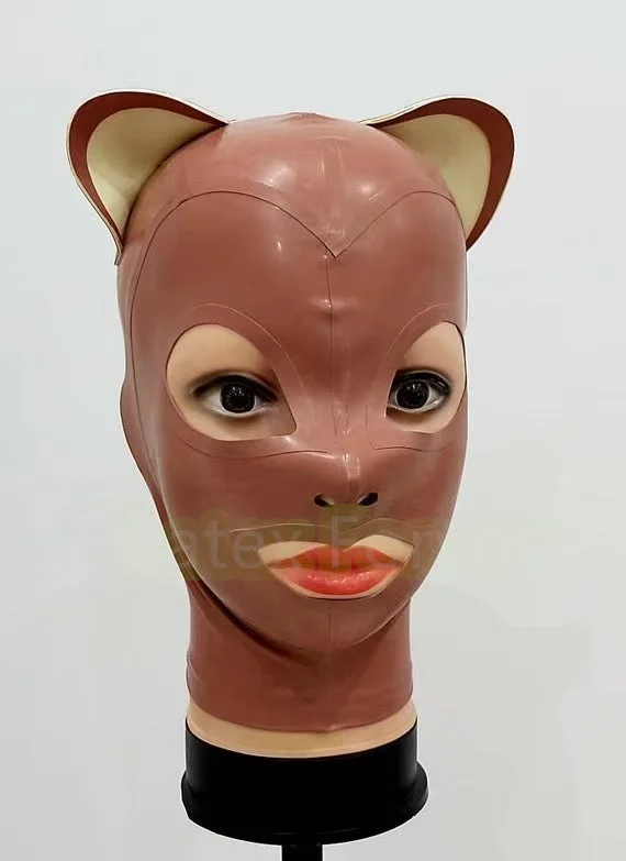 Varkenskop Latex Masker - Véél Keus