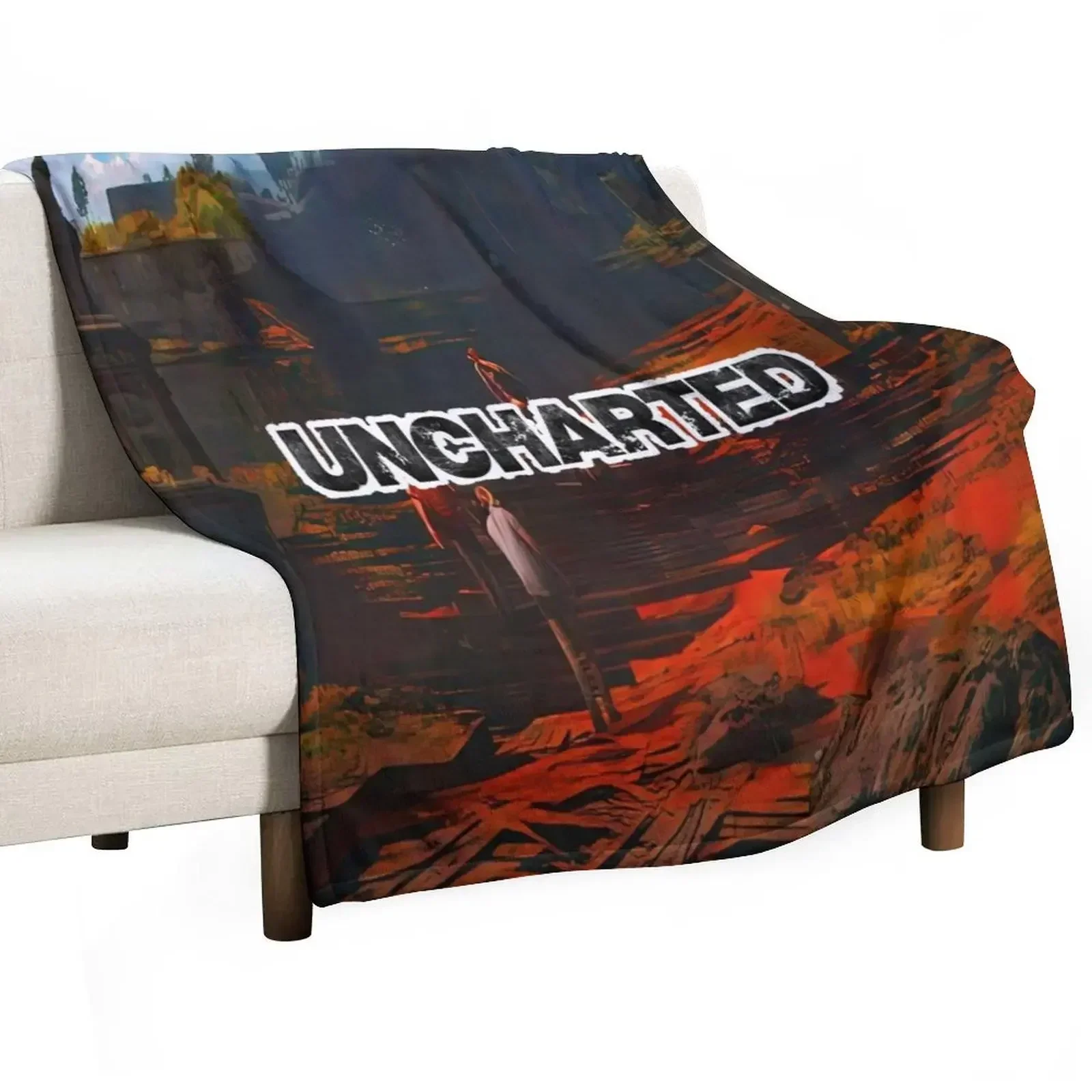 

Artwork of Uncharted Y-40 Throw Blanket Hairy Large Cute Blankets