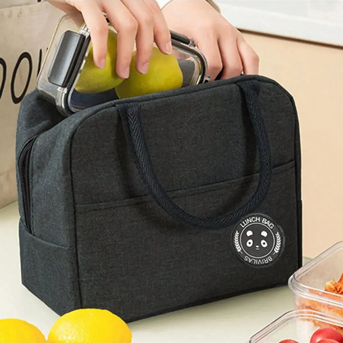 Portable Bento Bag Insulated Lunch Box