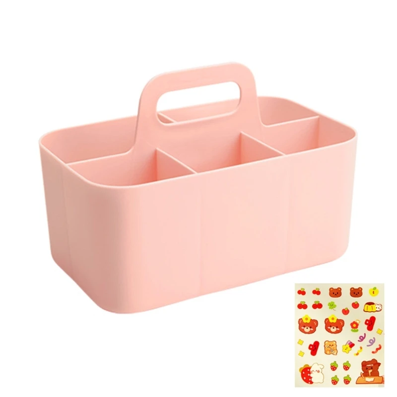 Multi-functional Desk Marker Box Art Supply Storage Box Cosmetic Holder for Vanity Table J60A 5