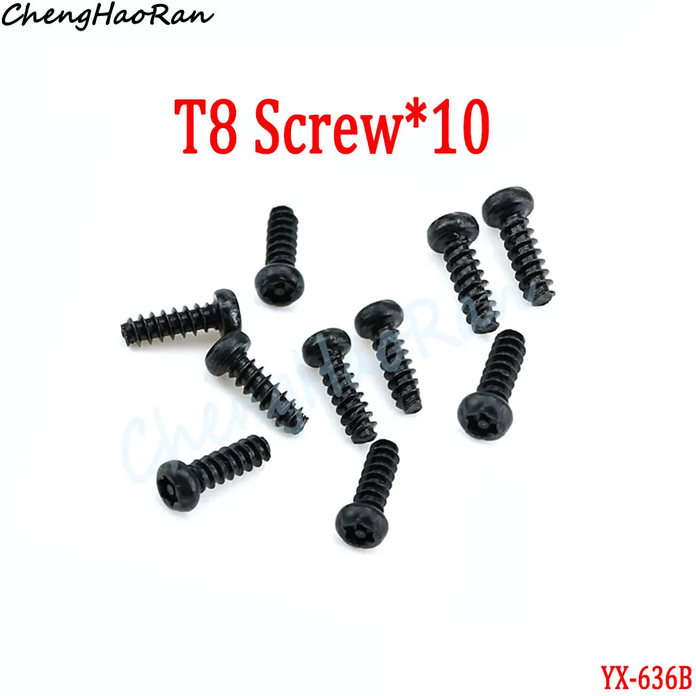 激覇 パーツ 1 Piece 9mm T8 Screws 7mm T6 Screw Set for Xbox one For Xbox