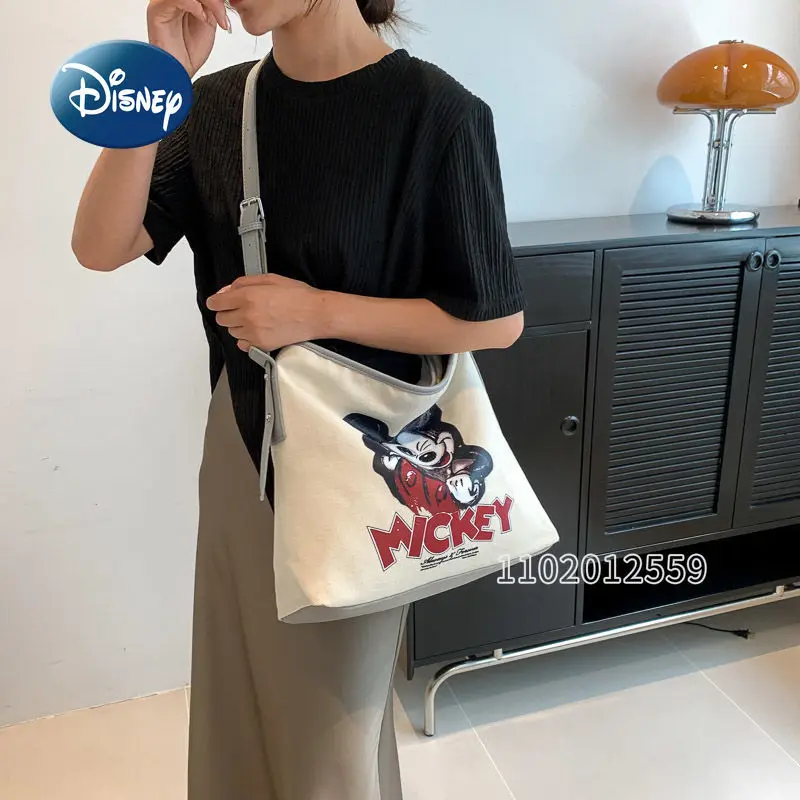Disney Mickey New Women's One Shoulder Crossbody Bag Luxury Brand Women's One Shoulder Bag Cartoon Cute Fashion Women's Bag