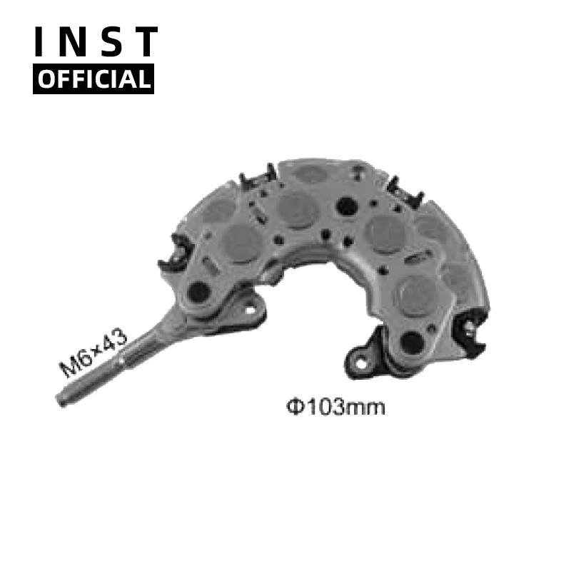 

ALTERNATOR GENERATORS RECTIFIER BRIDGE FOR NR402P RN-03 11262 318212 133672 237663 133672 237663 239026 0215804080