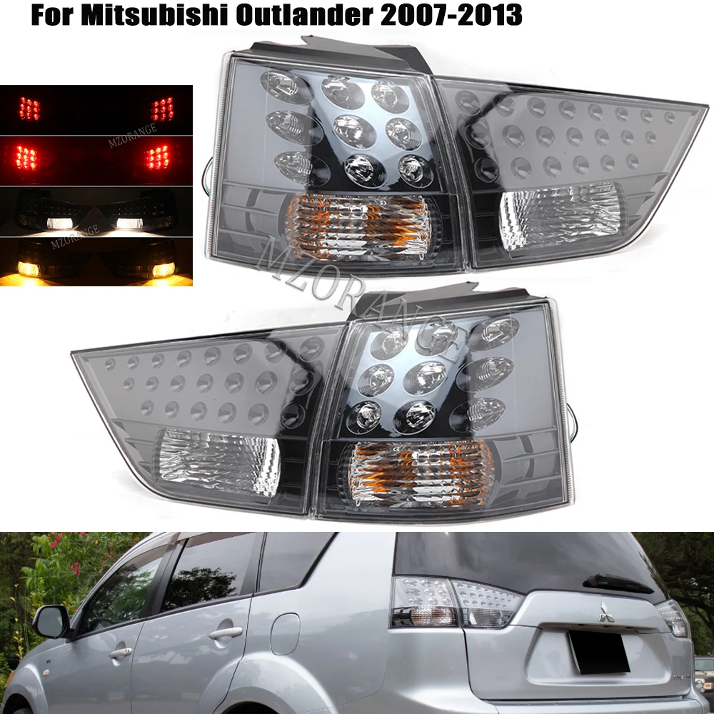 Car Led Rear Tail Lights For Mitsubishi Outlander Ex 20072013 Rear