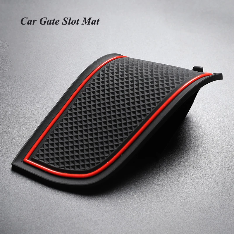 

Anti-Slip Gate Slot Mat Rubber Coaster For Toyota Prius 60 Series 2023 + Non-Slip Mats Door Groove Pad Car Interior Accessories