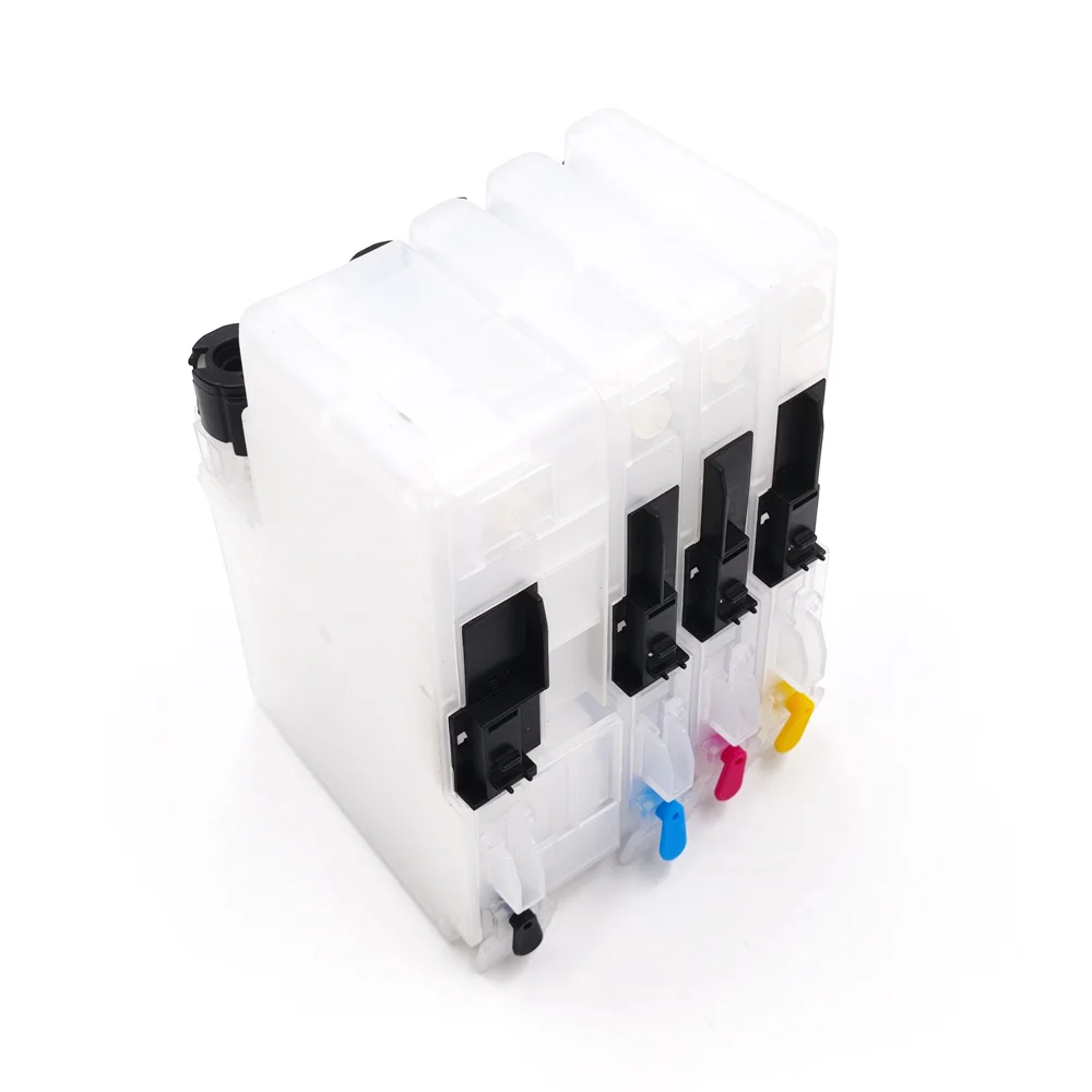 일본 브라더 DCP-J988N MFC-J1500N J6999 J6997 HL-J6000DW LC3133 LC3135 LC3139 프린터용 칩 포함 빈 리필 잉크 카트리지