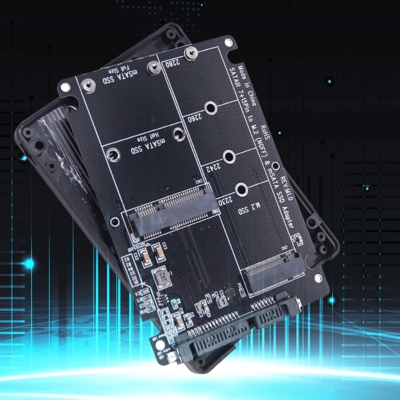 NGFF SSD 어댑터 어댑터 SATA3.0 어댑터 NGFF 변환기 MSATA 프로토콜 F19E