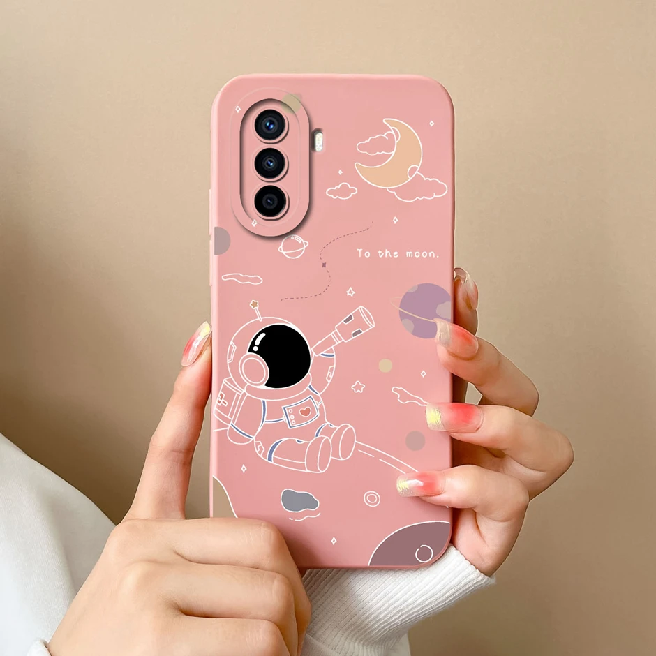 Matte Shockproof Silicone Butterfly Cartoon Back Cover