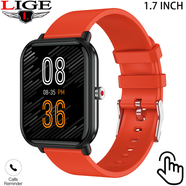 Sports Smart Watch Men Temperature Fitness Smartwatch Women Blood Pressure Digital Watches For Android iOS Weather Bracelet