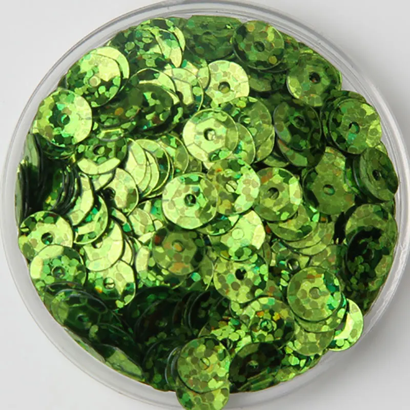 Description Picture 5 of item3mm/4mm/5mm/6mm/sequins concave round loose sequins crafts sequins sewing clothing decoration DIY accessories sequins 10g/20g/50