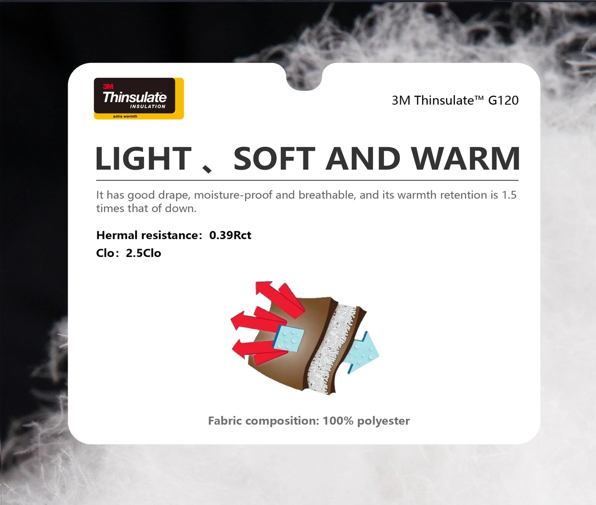 Reindee Lusion 21aw Lightweight Thinsulate waterproof cotton-padded jacket inner-liner techwear