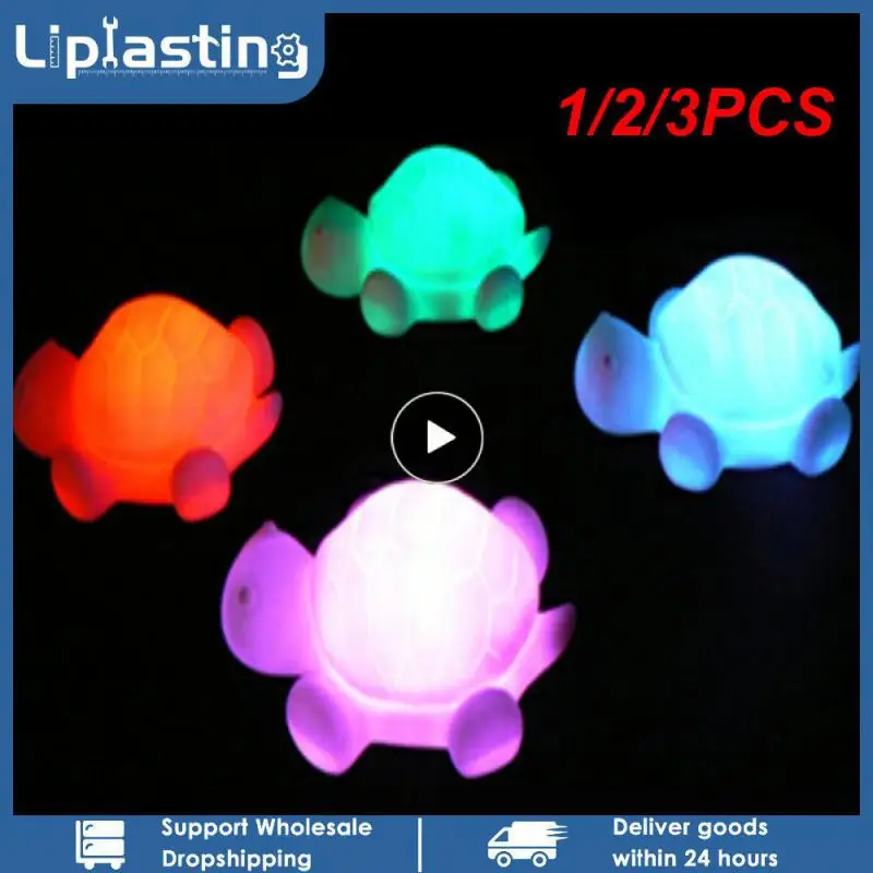 

1/2/3PCS Mini Night Light Party Lamp Props Color Change Lamp Enamel Led Baby Night Light Portable Lighting Bedside Lamp