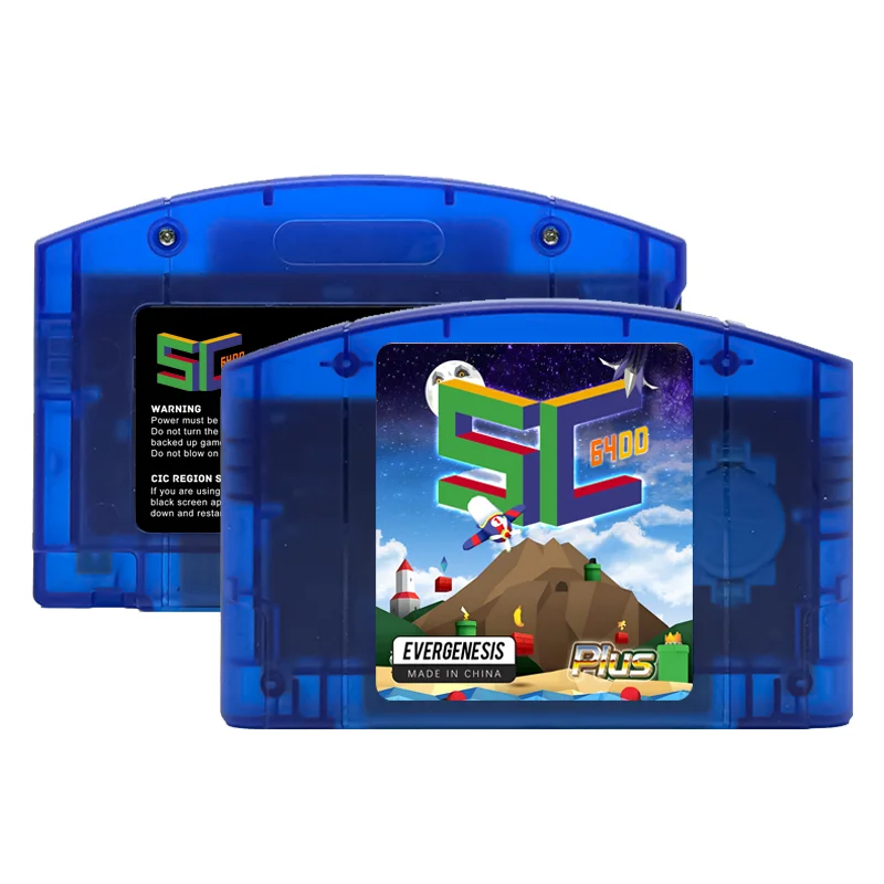 sc♡ Summer Cart 64 SC64 5600 Games in 1 Open - Source Cartridge 32GB